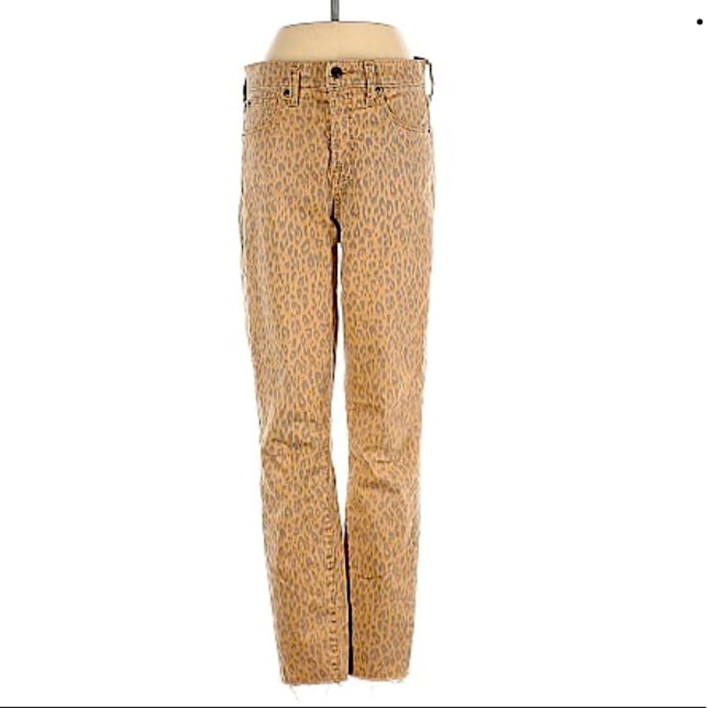 GAP Jeans Leopard Print